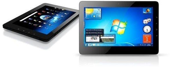 Viewsonic ViewPad 10Pro dual-boot Windows 7/Android tablet&quot;&amp;nbsp - Viewsonic outs a dual-SIM V350 Android phone and a dual-boot Windows 7/Android ViewPad 10Pro tablet