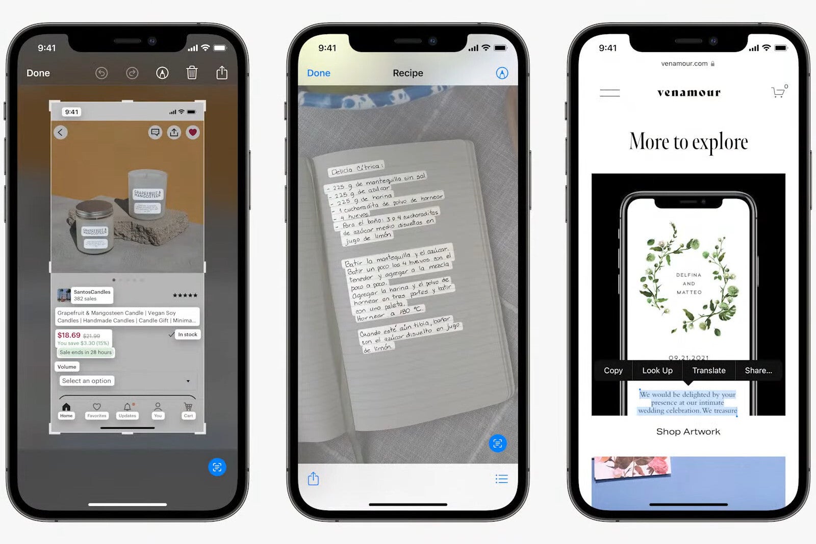 iOS 15: Apple introduces Live Text, which can locate text inside your photos