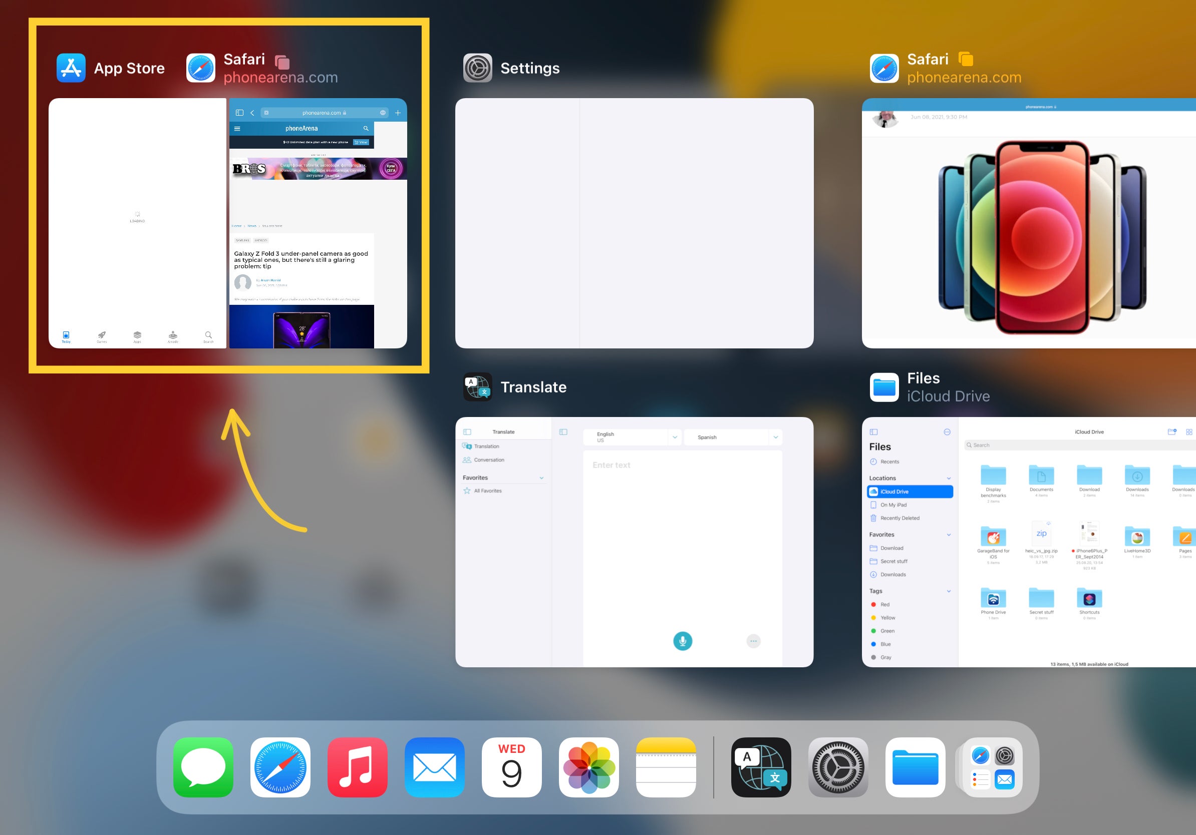 How to use the new iPadOS 15 multitasking features