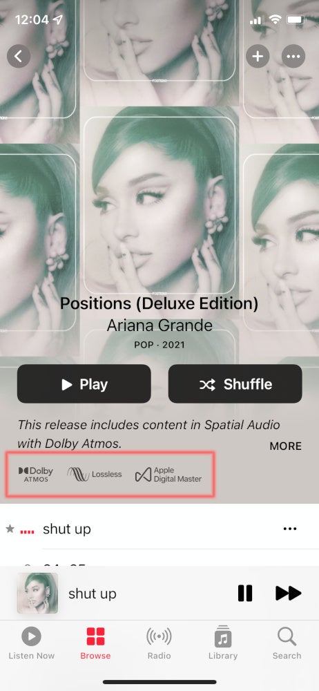 Apple Music with Dolby Atmos: how to listen to Spatial Audio tracks?