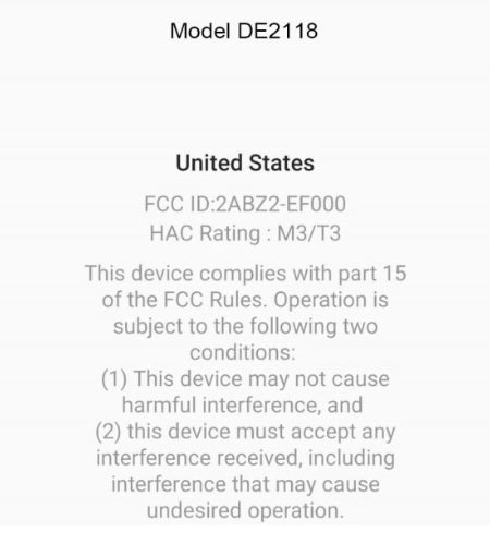 FCC e-label for new OnePlus device - FCC document hints at imminent unveiling of new U.S. OnePlus Nord handset