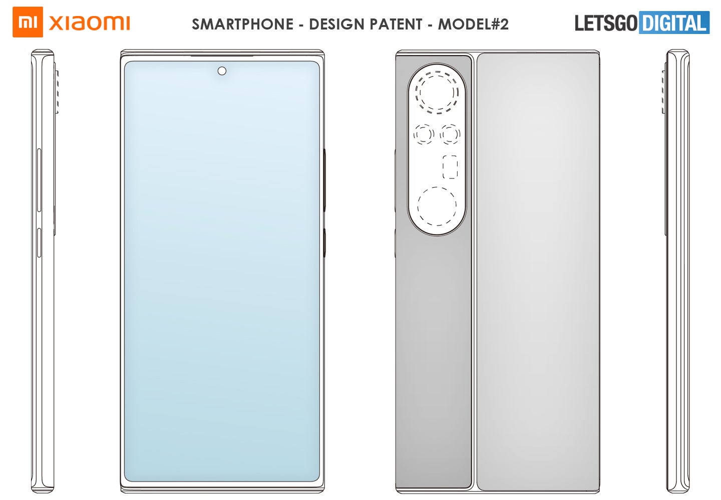 Xiaomi&#039;s latest smartphone patents hint at a continued focus on cameras