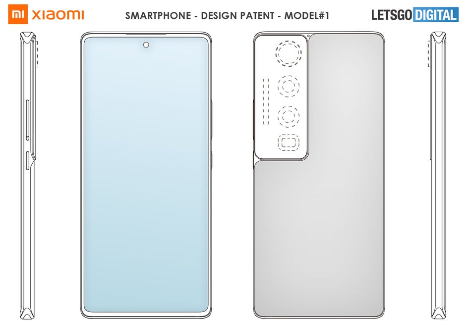 Xiaomi's latest smartphone patents hint at a continued focus of cameras