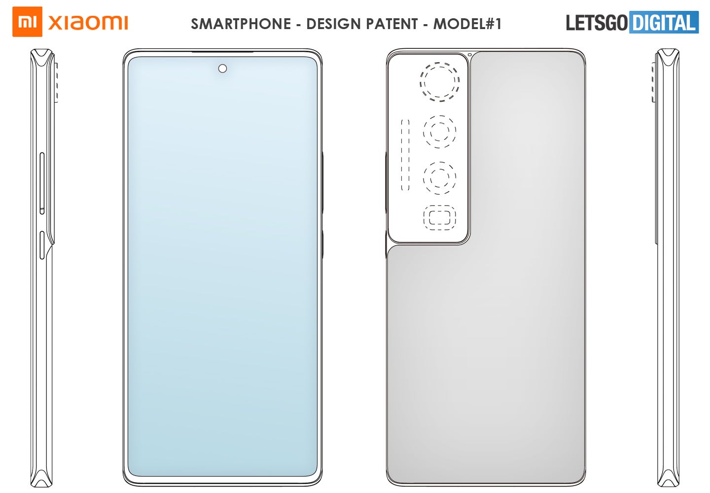 Xiaomi&#039;s latest smartphone patents hint at a continued focus on cameras