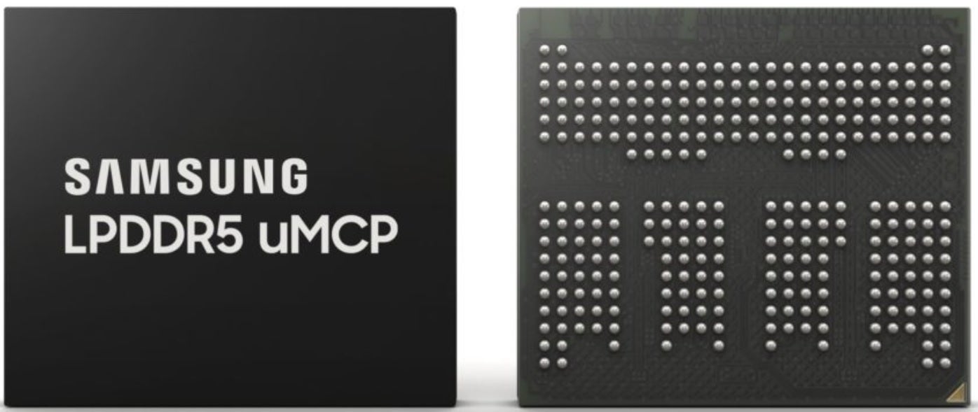 Samsung's DRAM and NAND integrated uMCP system will bring flagship performance to mid-range handsets - Samsung starts production of its multichip package delivering flagship performance to mid-rangers
