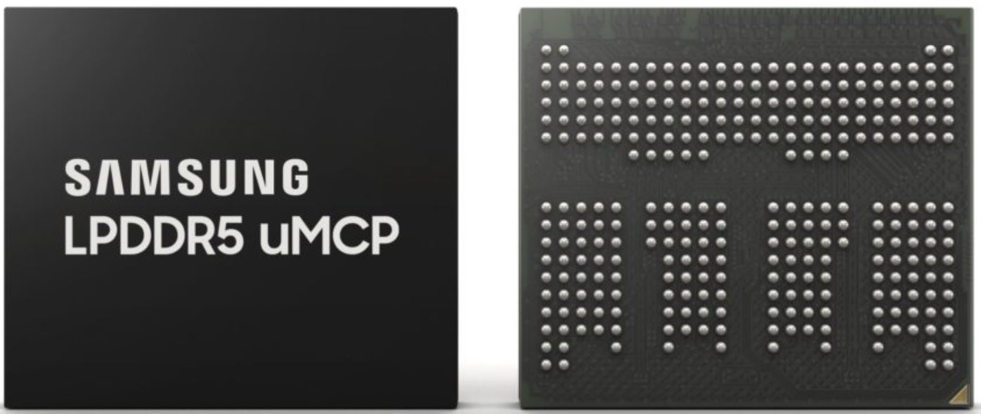 Samsung&#039;s DRAM and NAND integrated uMCP system will bring flagship performance to mid-range handsets - Samsung starts production of its multichip package delivering flagship performance to mid-rangers