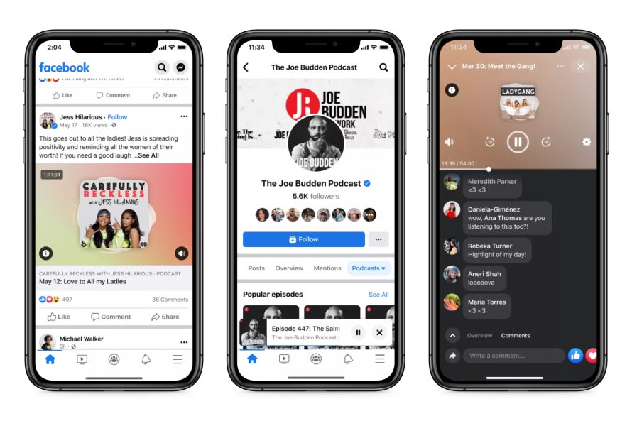 Facebook launches its Clubhouse competitor Live Audio Rooms