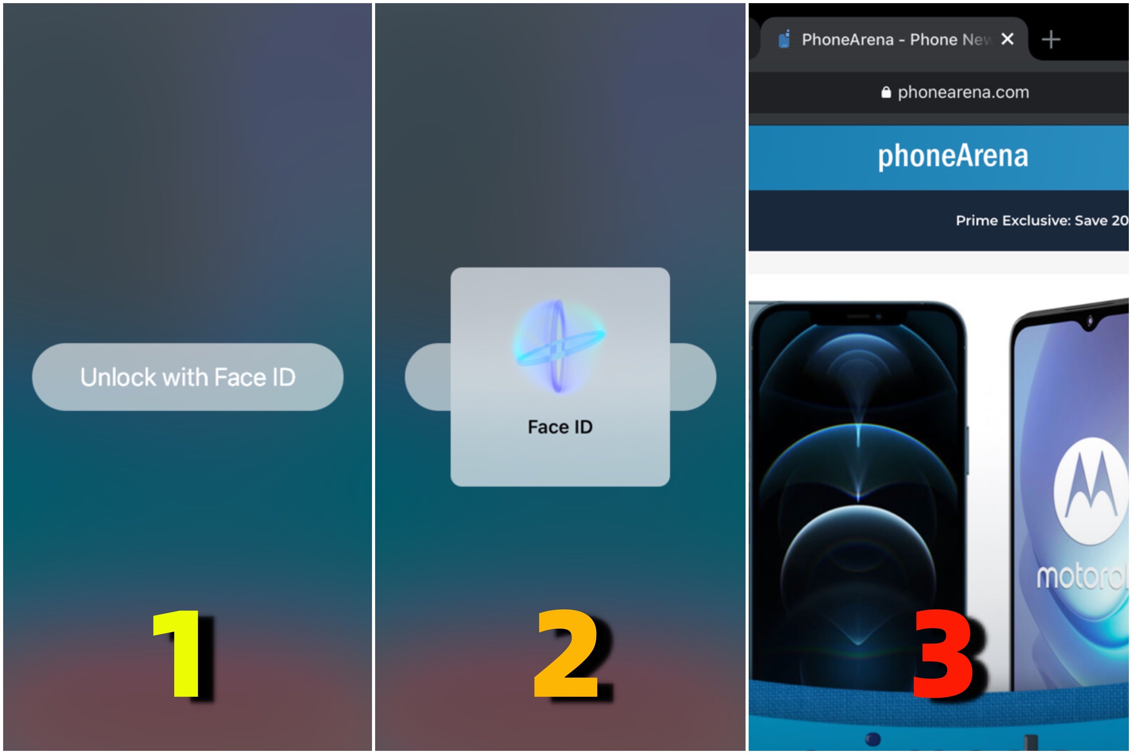 Step 1 (tapping on &quot;Unlock with Touch ID/Face ID&quot;) makes the process of unlocking longer. - Face ID &amp; Touch ID can now unlock your incognito tabs on Chrome for iOS