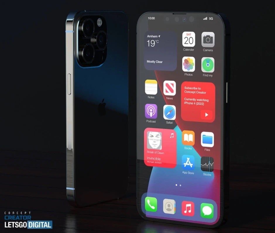 Apple iPhone 13 Pro render - Kuo: Huawei ban, improved specs will lead to strong iPhone 13 5G shipments
