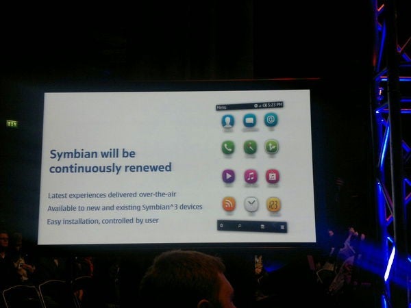 Symbian phones with 1GHz chipsets and the UI overhaul are still on the menu