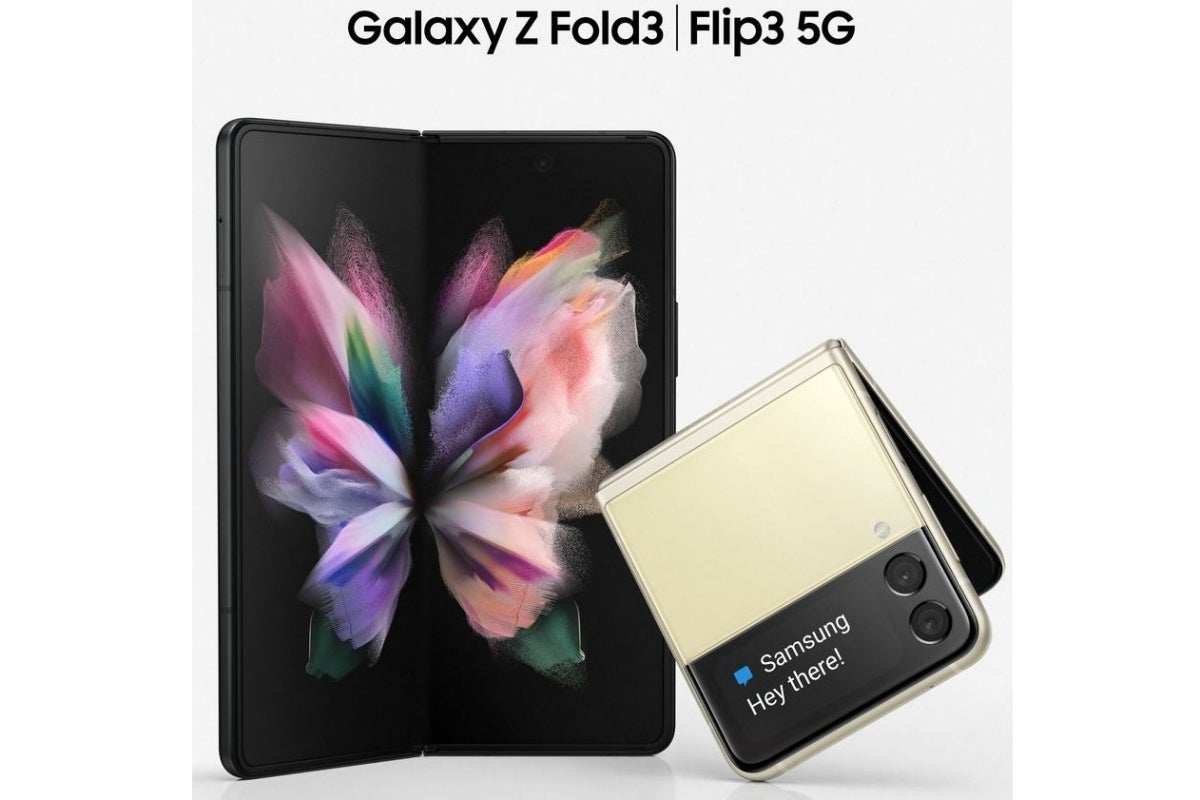 Check out Samsung&#039;s Galaxy Z Fold 3 and Flip 3 5G in glorious technicolor