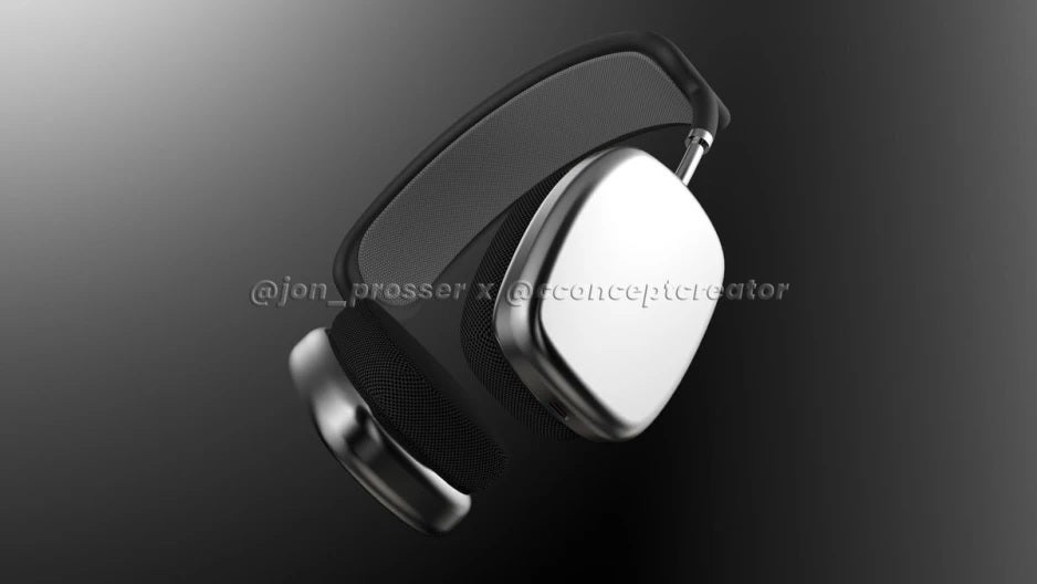 A lawyer is reportedly seeking information about this AirPods Max render made by Concept Creator for tipster Jon Prosser in 2020 - Apple allegedly threatens legal action on Chinese tipsters leaking info about unreleased devices