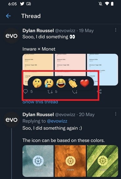 Twitter's emoji reactions won't work yet, but they appear to be coming soon - Twitter's Facebook-like emoji based Tweet Reactions could be coming to all very soon