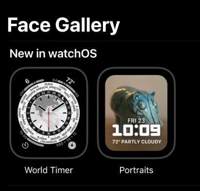 Two new Watch Faces coming to the Apple Watch is watchOS 8 - The new Portraits Watch Face for Apple Watch is available now with the release of watchOS 8 beta 2