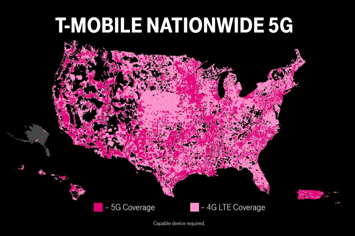 Sprint Coverage Map 2021 T-Mobile Adds A Firm Sprint Lte Network Shutdown Date To Its Bold 5G  Supremacy Plan - Phonearena