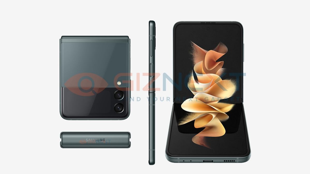 Leaked image of the Galaxy Z Flip 3. - Why I might ditch my iPhone for a Galaxy Z Flip 3