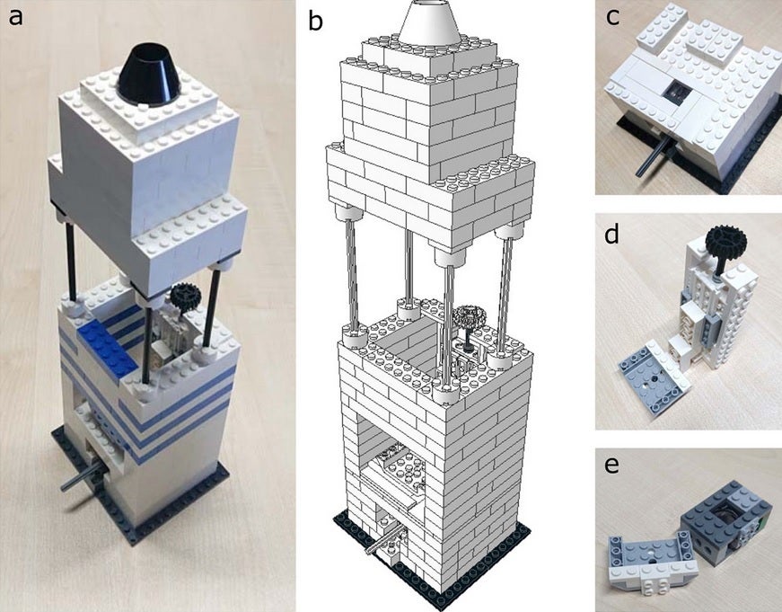 Make an affordable high-resolution microscope using LEGO and the iPhone 5 camera module