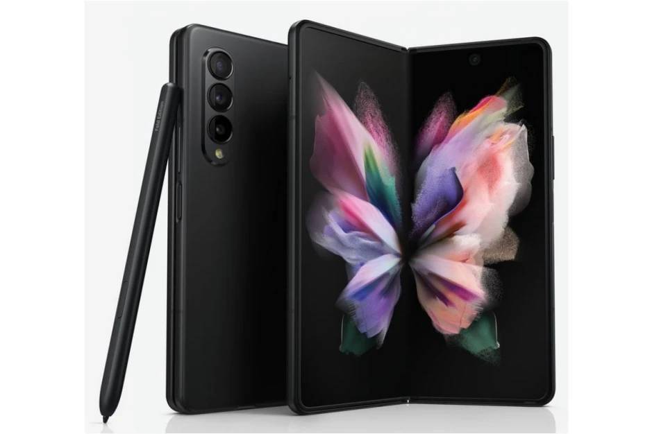 Alleged Galaxy Z Fold 3 press images show that the under-panel camera is visible - Xiaomi's under-display camera smartphone could one-up Galaxy Z Fold 3 on aesthetics