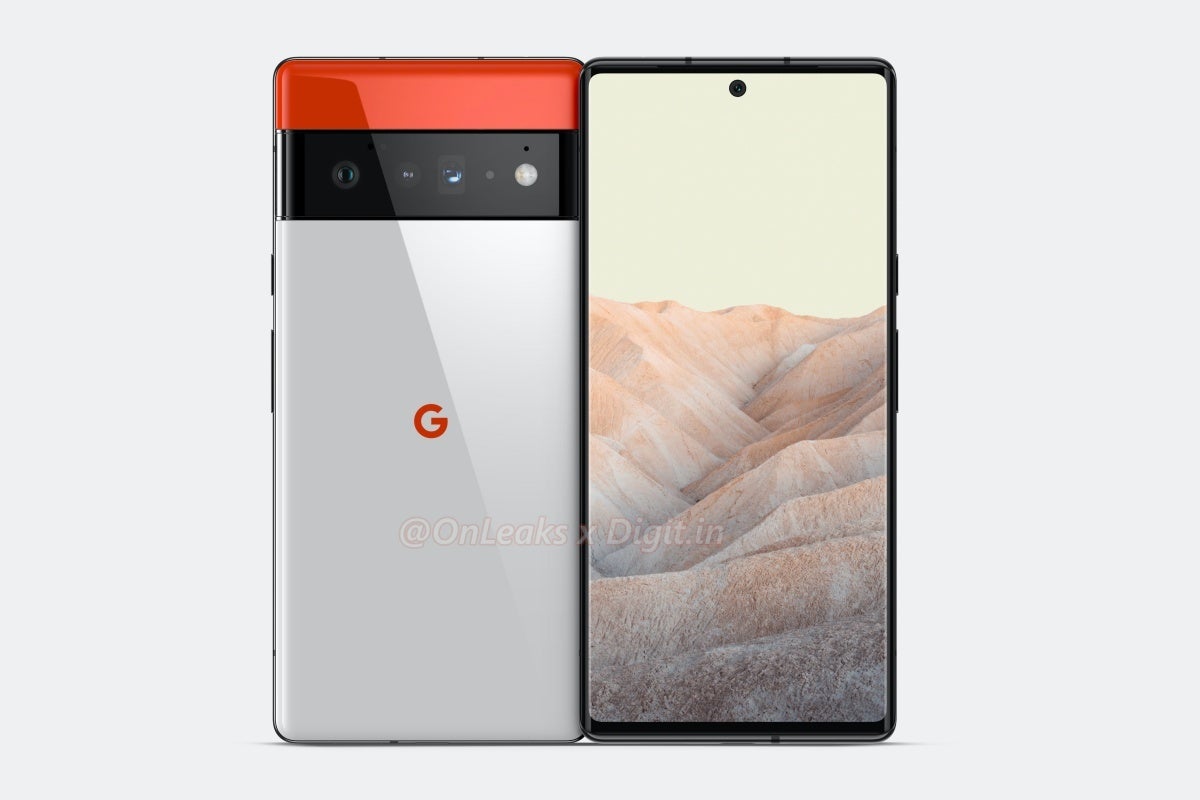 Previously leaked Pixel 6 Pro renders - These are the full Google Pixel 6 and Pixel 6 Pro leaked specs