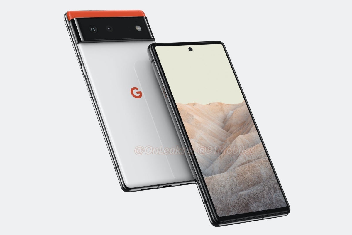 Previously leaked Pixel 6 renders - These are the full Google Pixel 6 and Pixel 6 Pro leaked specs