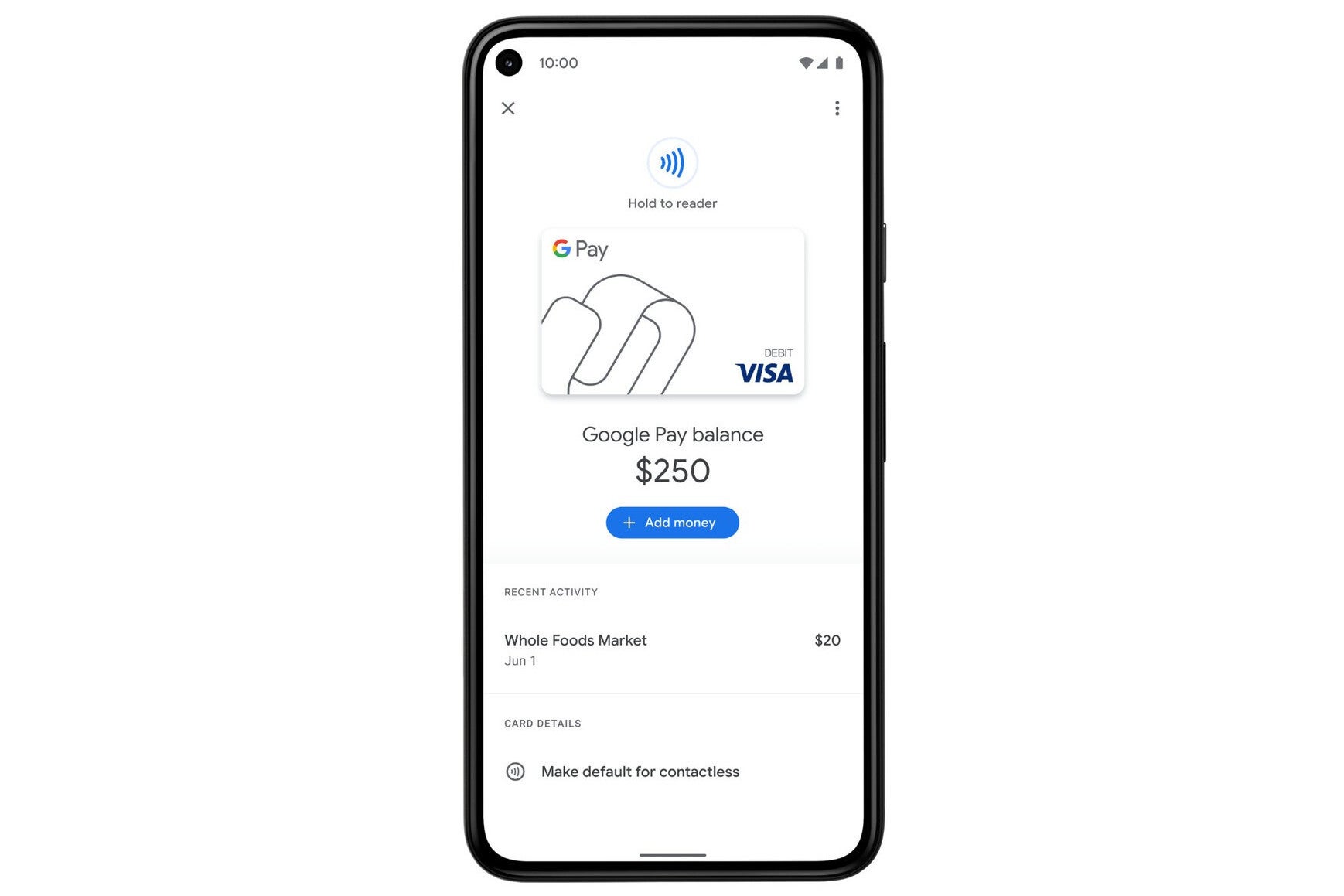 Users in the States will now be able to pay in stores with a Google Pay virtual card