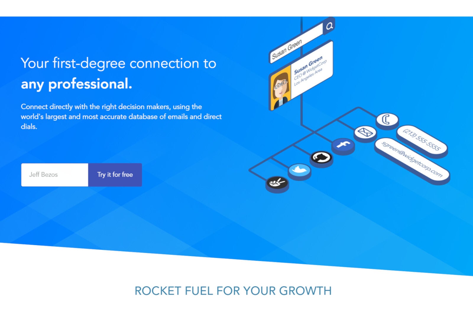 RocketReach promises to find any professional's contact info - A winding road and a dead end: A journalist traces the path of her stolen phone number