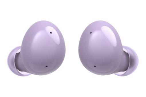 Galaxy Buds 2 in Violet - Samsung Galaxy Buds 2 app reveals yellow color option, battery capacity, and new features