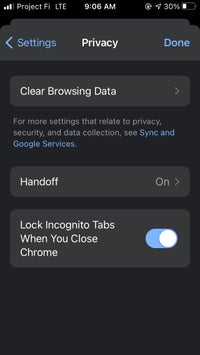 Chrome-92-Ios-Incognito