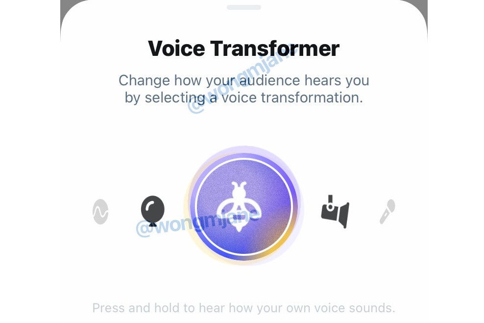 Revealed by Jane Manchun Wong - Twitter working on voice effects to change the way you sound for voice chat feature Twitter Spaces