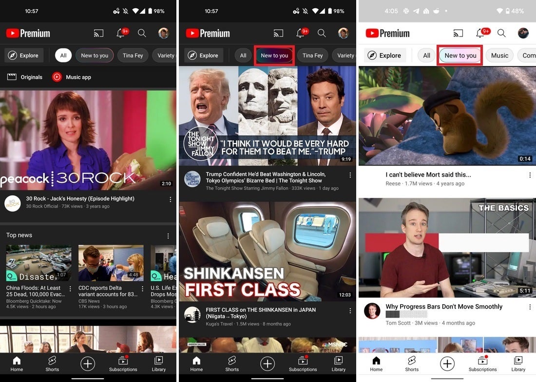Google adds a new feature to YouTube that recommends videos that are outside of the user's typical fare - New YouTube feature recommends videos outside of your comfort zone
