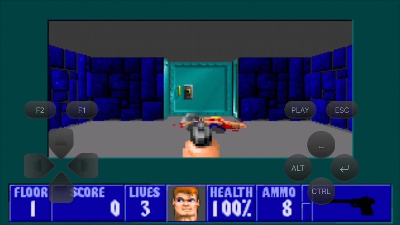 The old Wolfenstein game on iDOS 2 - Apple set to remove popular emulator app iDOS 2 from the App Store for not following the guidelines