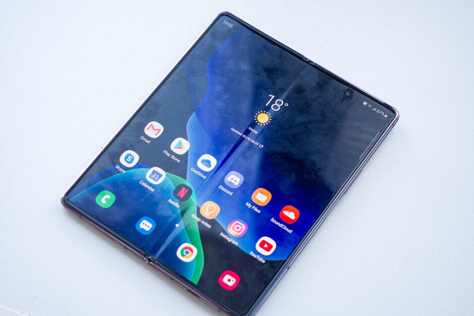 Better fingerprint resistance than on the Z Fold 2 (shown here) would be nice. - Why I'm excited for the Galaxy Z Fold 3 – a power user's dream phone