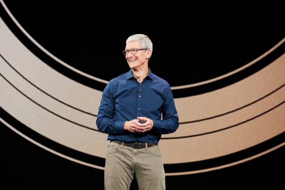 Apple CEO Tim Cook said iPad sales were affected in the fiscal third quarter by the global chip shortage - Apple reports a strong 50% gain in fiscal third quarter iPhone revenue