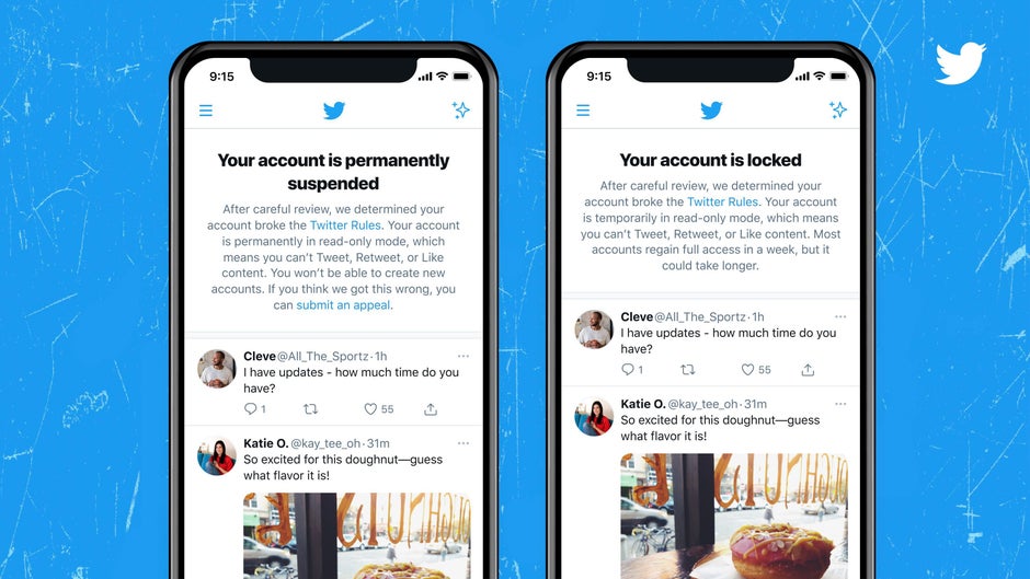 Twitter is testing a new way to inform users their account was suspended or blocked - Twitter working on a new way to inform you if your account has been locked or suspended