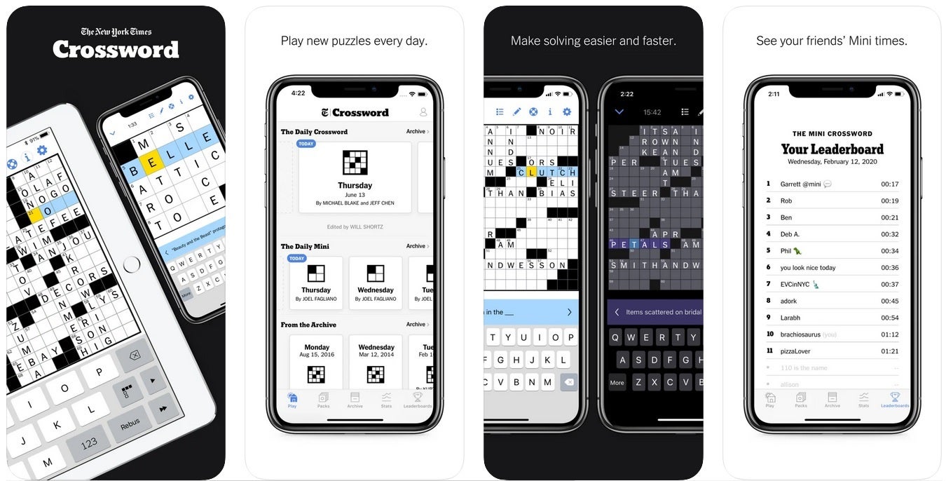 The NY. Times Crossword app brings you the most challenging puzzels right from the pages of the New York Times - New York Times ends third party app access to its crossword puzzles