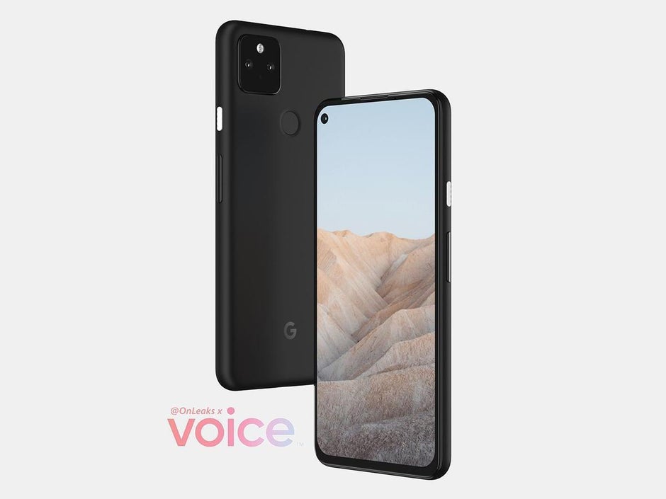 Pixel 5a render from OnLeaks - Blockbuster news: Pixel 5a will reportedly launch on August 26th priced at $450