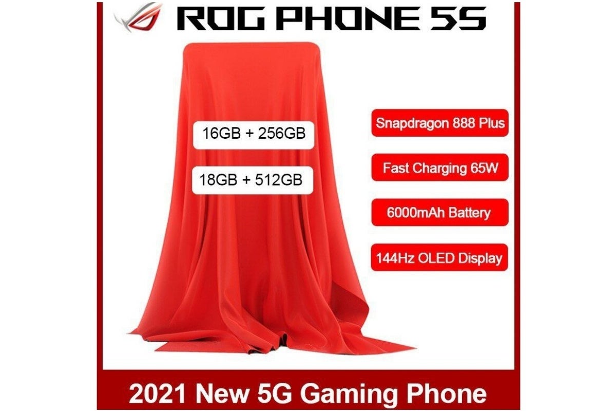 ایسوس حتی سریعتر 5G ROG Phone 5s با اسنپدراگون 888 پلاس در دست ساخت دارد.