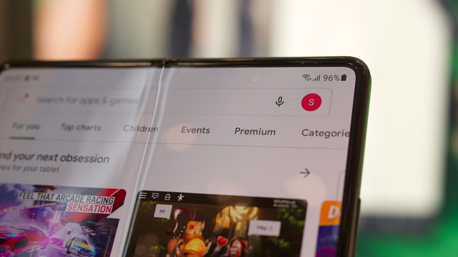 The Galaxy Z Fold 3 has a crease and a pixelated camera area. Is the latter more distracting than before? - Galaxy Z Fold 3: Samsung's not-so-great flagship phone becomes a better tablet