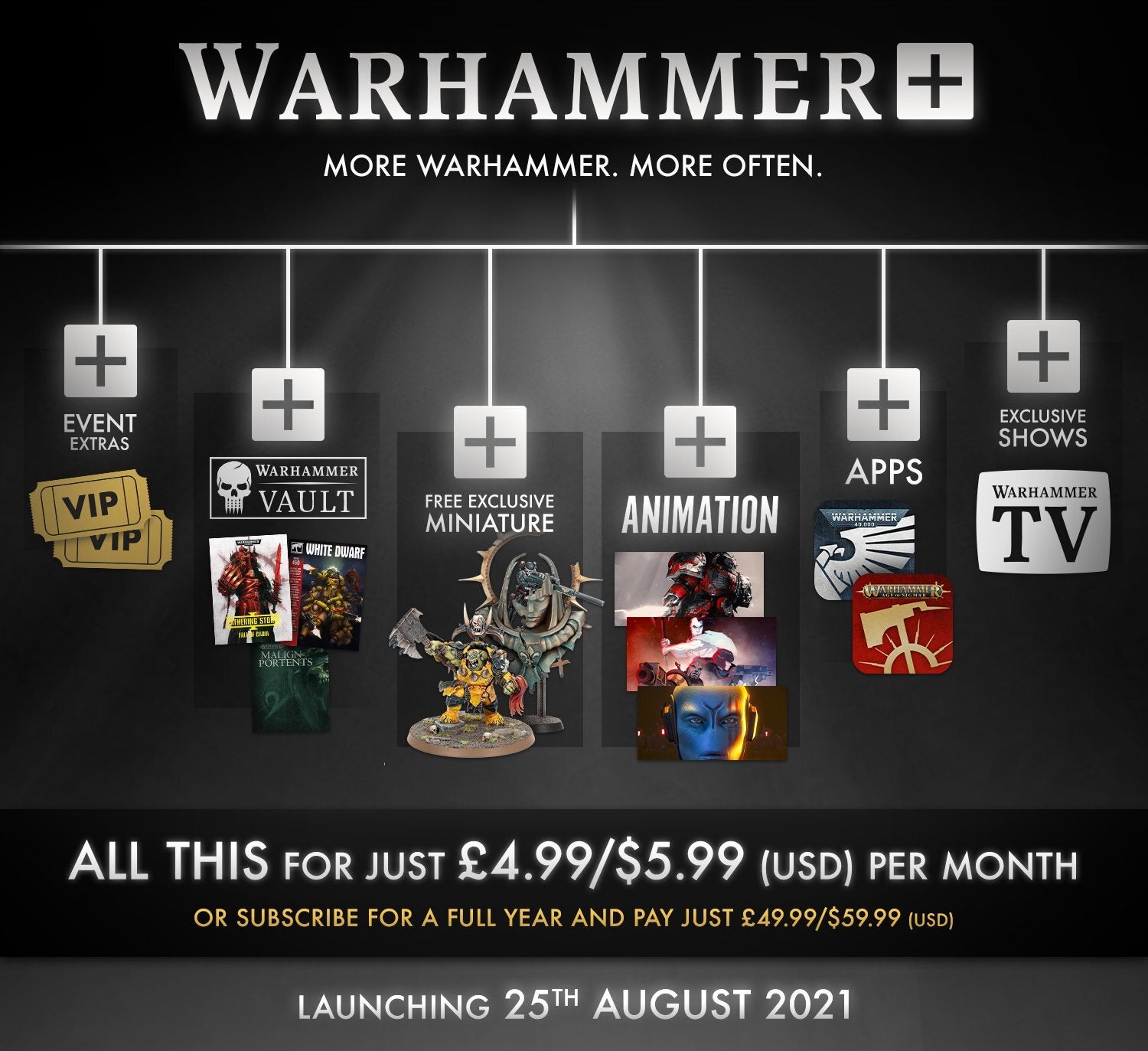 Warhammer subscription streaming service coming to Android and iOS in August