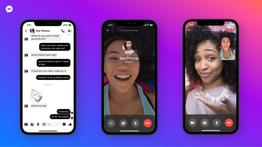 Facebook brings end-to-end encryption to Messenger audio and video calls