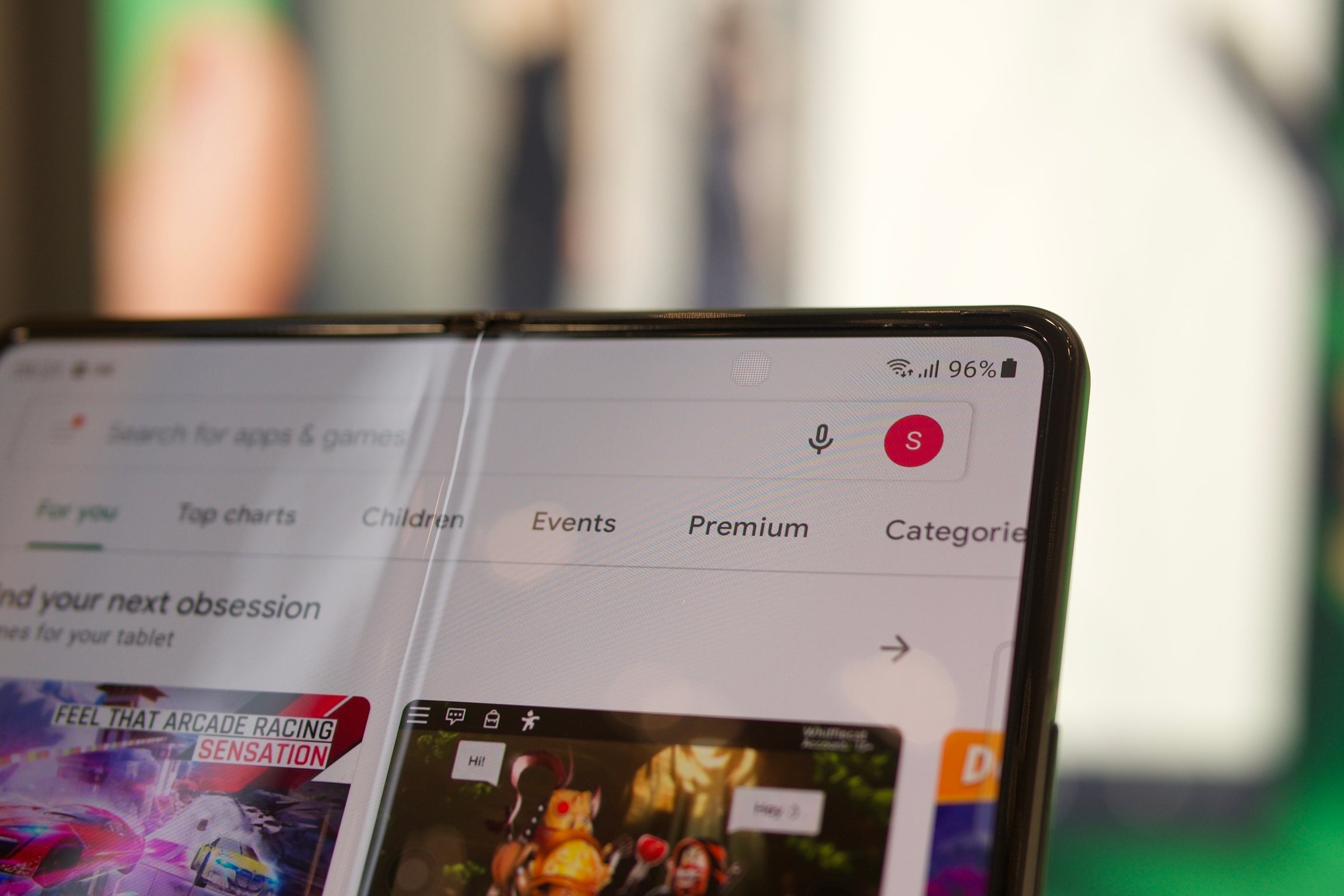 The under-display camera of the Z Fold 3 sits on top of the motherboard - First Galaxy Z Fold 3 teardown video is out; take a look at the folding phone&#039;s insides