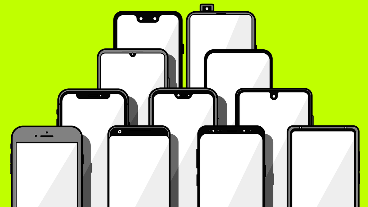 They come in different shapes. The size does matter. - It's happening! Under-display camera phones are finally here, but not all are created equal