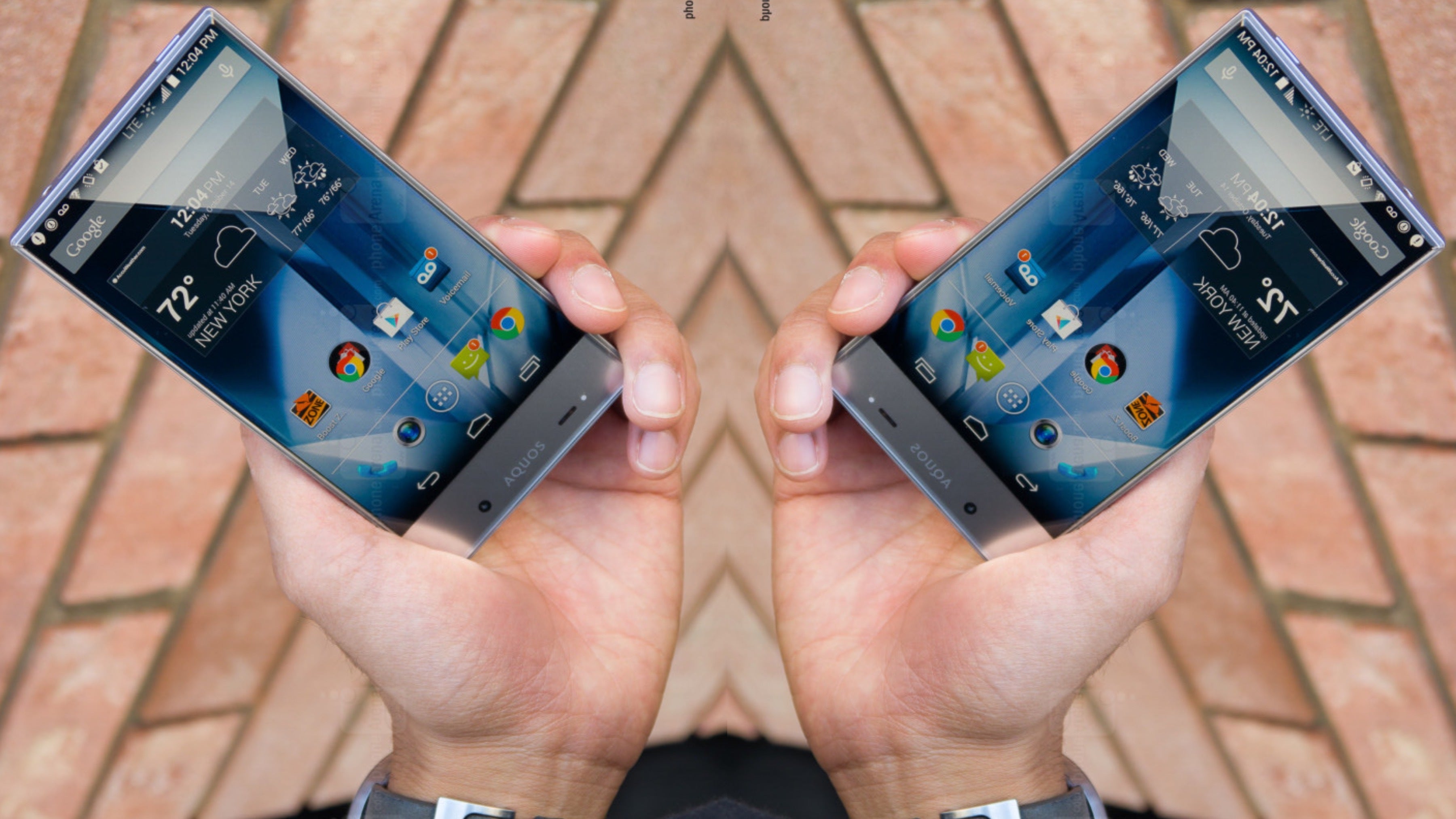 The Aquos Crystal was out first encounter with an edgeless-ish smartphone. - It&#039;s happening! Under-display camera phones are finally here, but not all are created equal