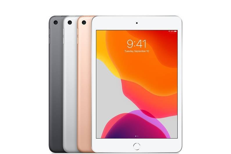 iPad mini 6 (render) vs iPad mini 5 - iPad mini 6 template shows uniform bezels without Home button and larger rear camera