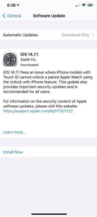 Some iPhone users have lost cellular connectivity after updating to iOS 14.7.1 - Latest iOS update breaks iPhone&#039;s cellular connectivity; Apple offers some options to try