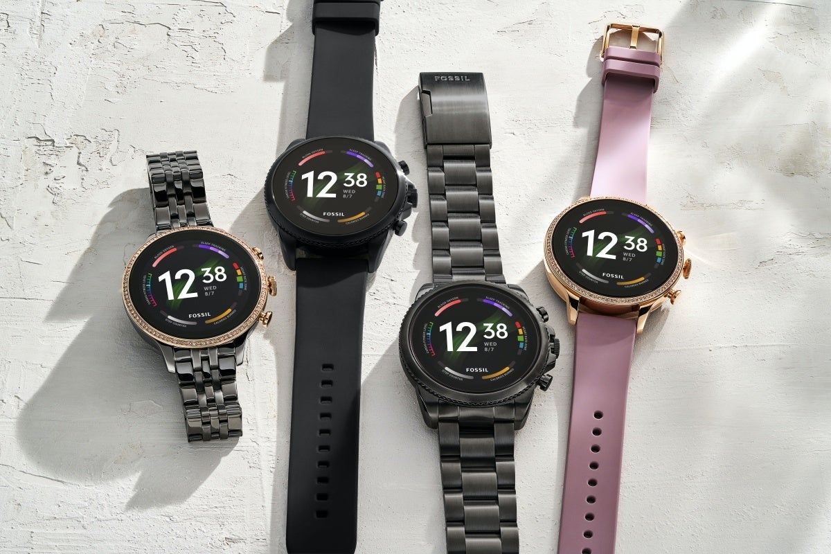 Stylish Fossil Gen 6 smartwatch goes official with new processor, old software, blazing fast charging
