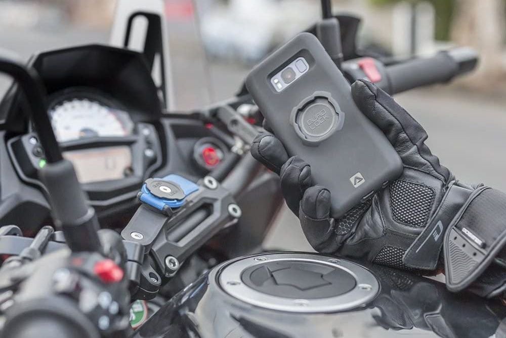 Quad Lock motorcycle smartphone mount - The best motorcycle phone mount you can buy in 2024 - our hand-picked models