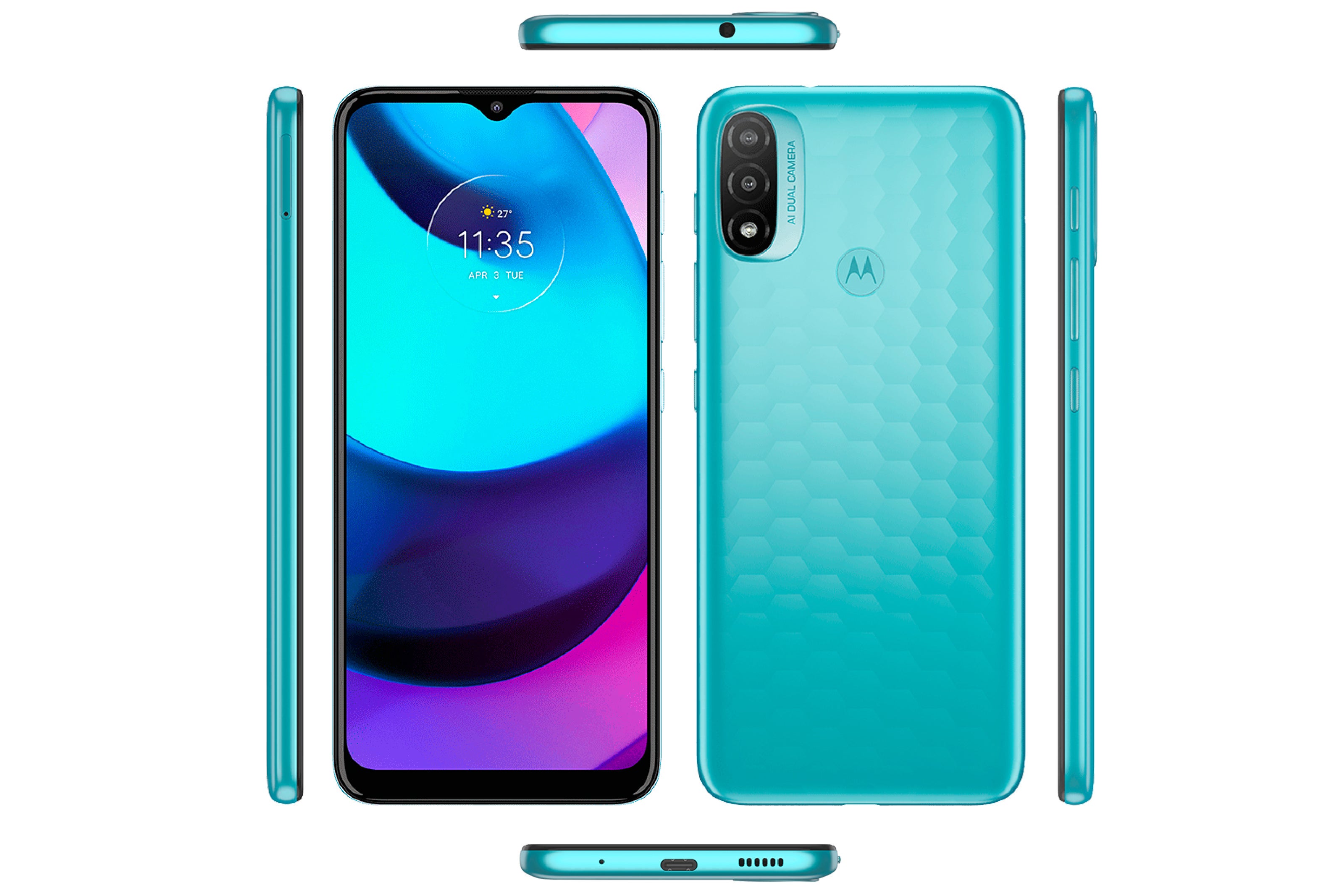 Renders of budget Motorola Moto E20 leak alongside specs sheet