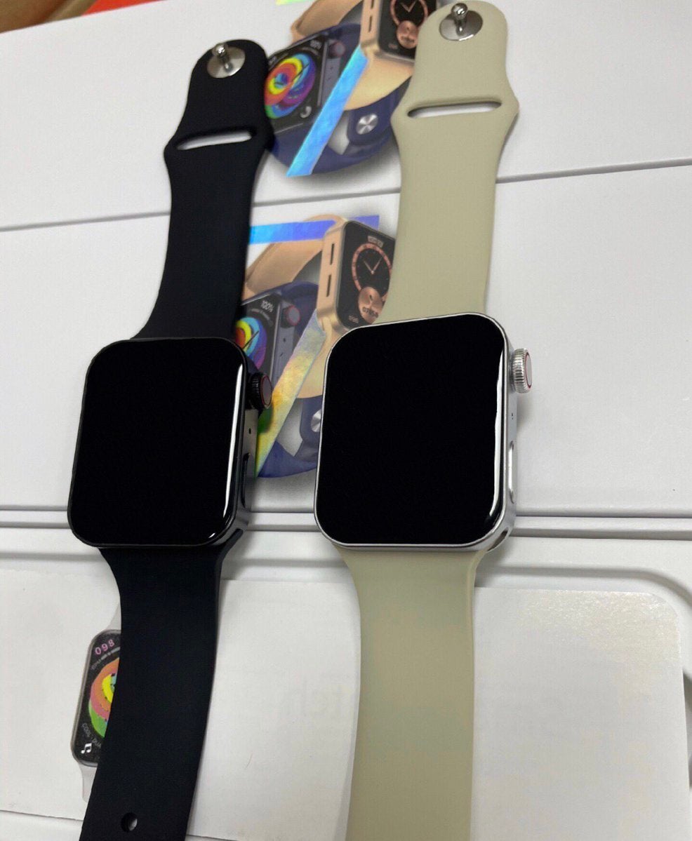 Stainless steel version of China&#039;s Apple Watch Series 7 clone - Apple Watch Series 7 clone gives us a good look at what the real thing will look like