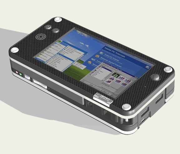 A handheld combining cellphone and PC to be unveiled next month
